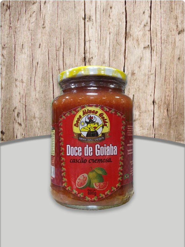 Doce de Goiaba Cascão Cremosa Pote Vidro 600g