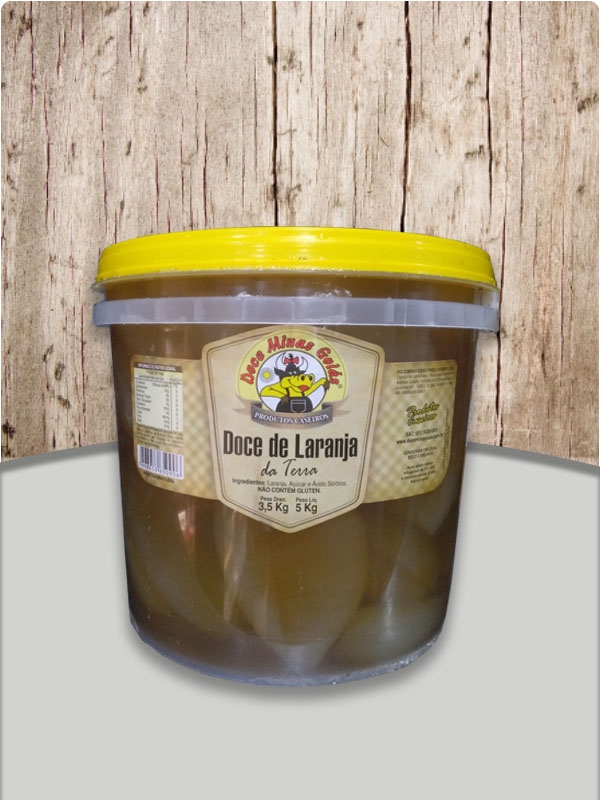 Balde Doce Laranja da Terra 5Kg