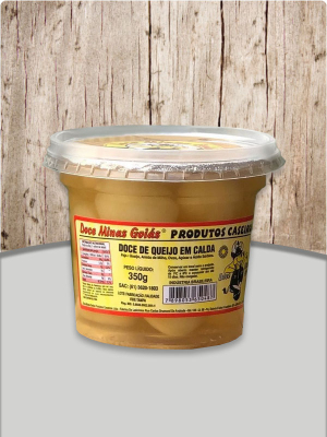 Doce de Queijo em Calda Embalagem 350g